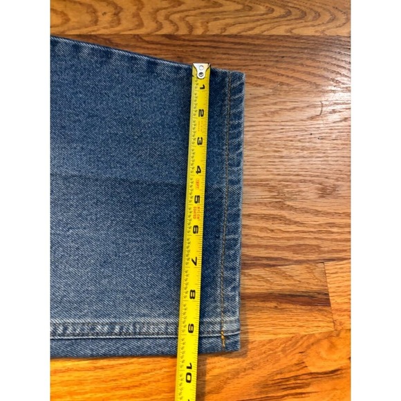 L L Bean Mens Relaxed Fit Blue Denim Jeans Size 42x29 Casual Everyday Wear - Picture 10 of 14